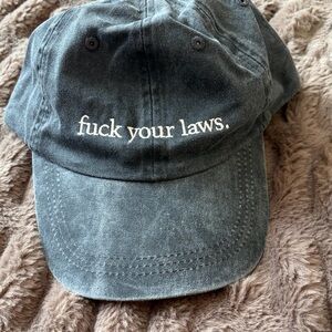 Casual Black Denim Cap